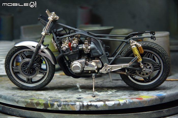 [模型製作記]HONDA CB750F 1/12