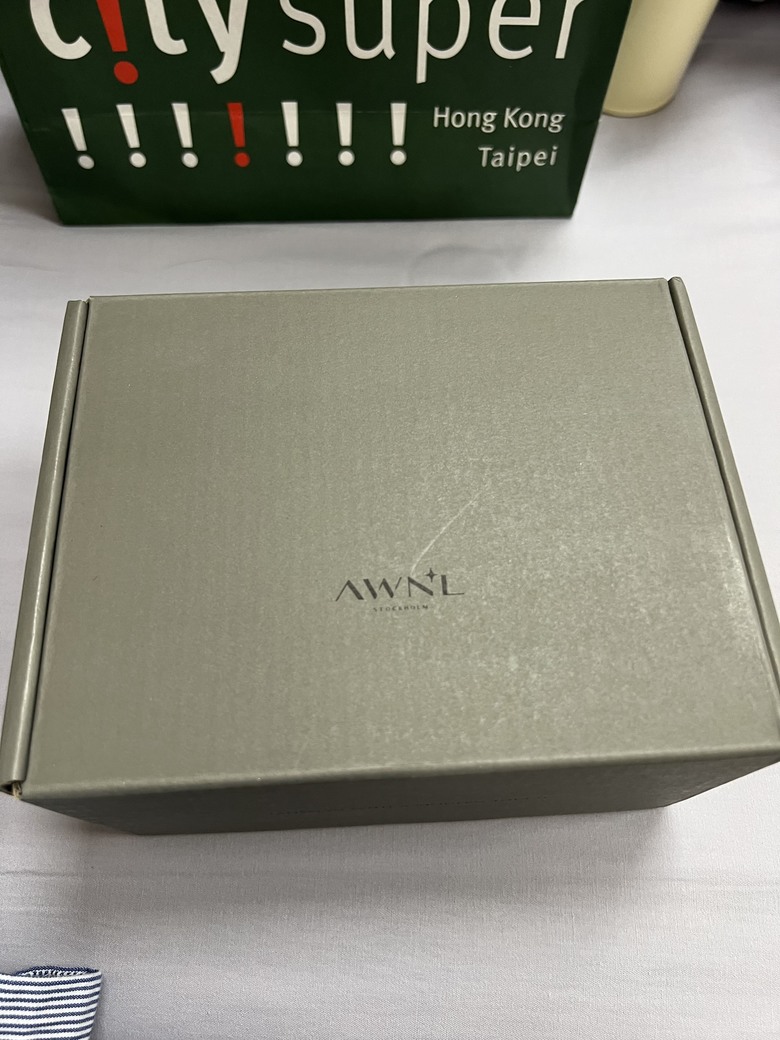分享ANWL藍線石十字項鏈，寫給自己與家人的紀念