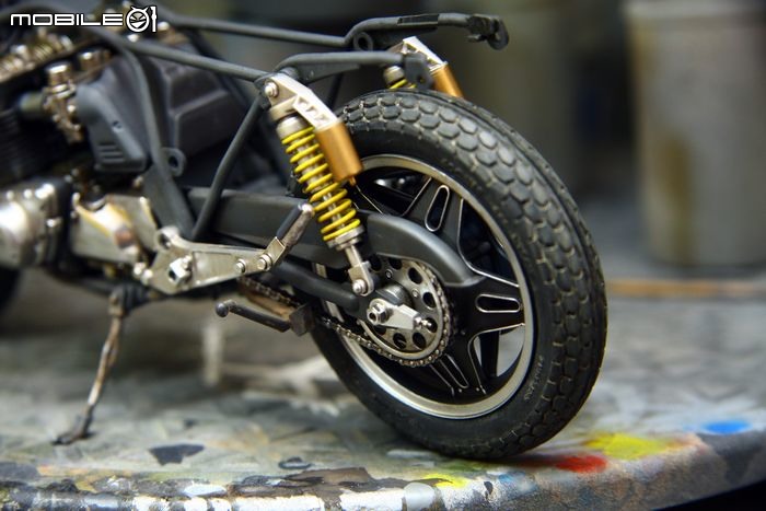 [模型製作記]HONDA CB750F 1/12