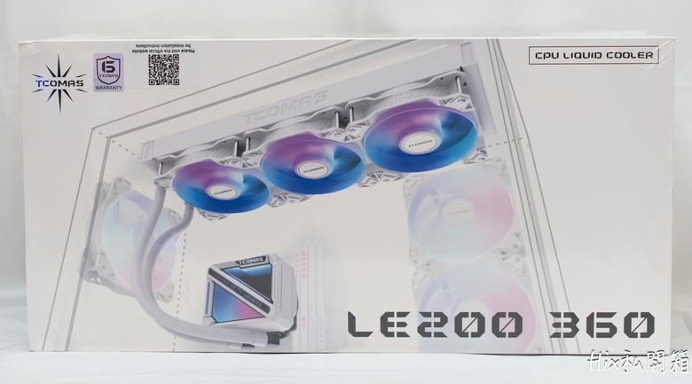 水冷CP王挑戰者 TCOMAS LE200 AIO水冷