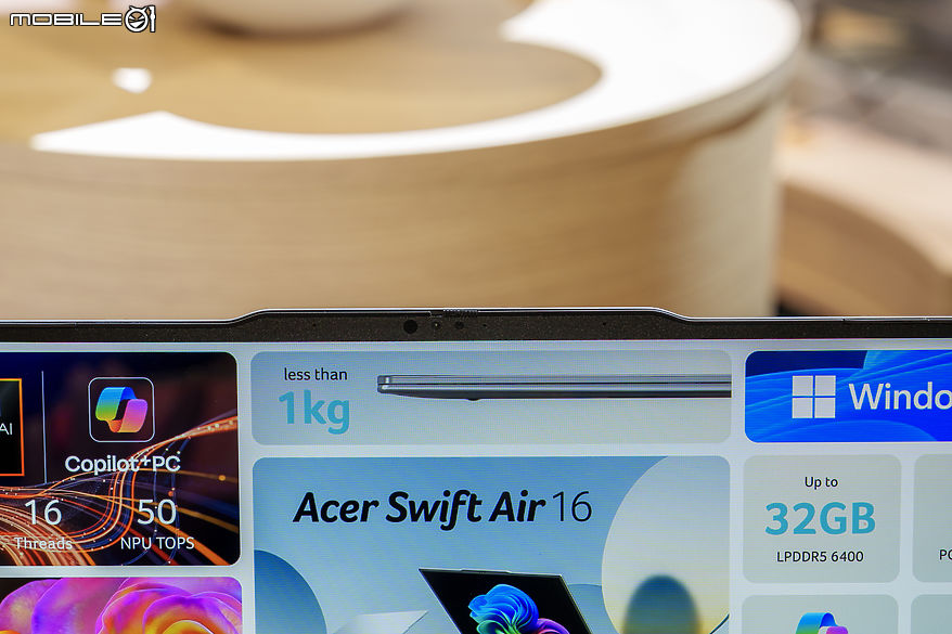 【IFA 2025】僅 990g！ Acer 全新 Swift Air 16 筆電以超輕量機身迎接行動 AI 新世代