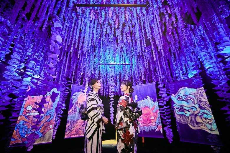「會動的妖怪展 NAGOYA 〜Imagination of Japan〜」將展至2025年9月23日(週二)。由最先端影像技術讓日本妖怪美術動起來的體驗型美術館。名古屋浮世繪美術館隆重呈獻「百鬼夜行」主題展覽,引領您深入探索日本妖怪藝術的奇幻世界