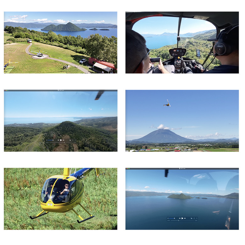 點我看大圖 【北海道】洞爺湖直昇機 洞爺湖スカイクルージング