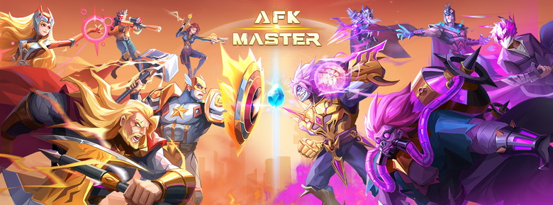 《英雄歸來：巔峰對決Idle RPG》AFK Master 漫威英雄 日本動漫角色 大集結 放置RPG | 集結平行宇宙的超級英雄 掛機養成、無限招募、BOSS挑戰一應俱全 帶你重返過去拯救宇宙