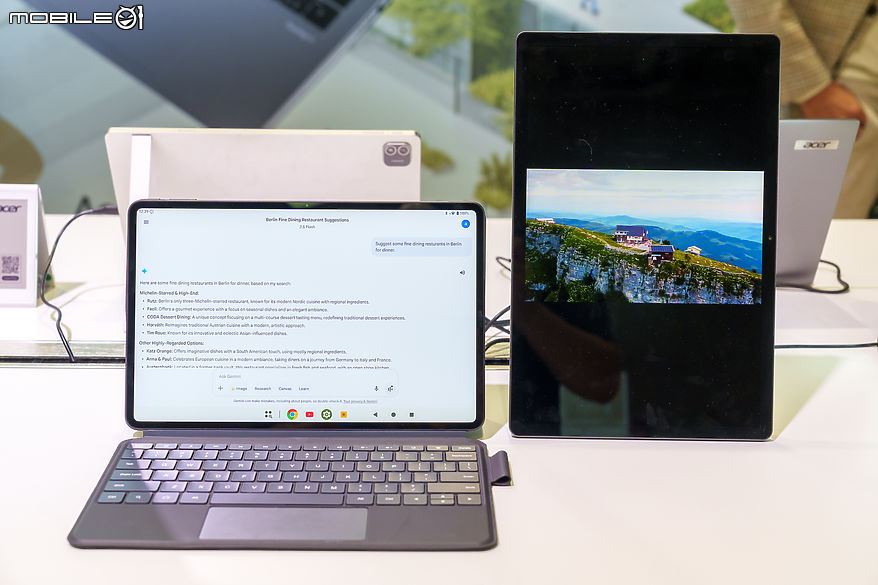 【IFA 2025】Acer 推全新 Iconia Ｘ 系列與 A 系列平板電腦 主打輕薄與大尺寸螢幕