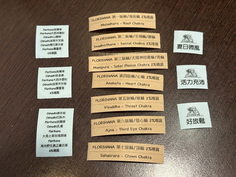 DIY香氛噴霧,標籤顏值也要很好看