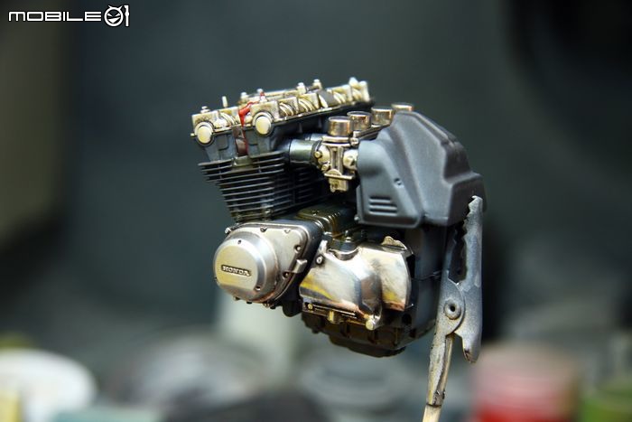 [模型製作記]HONDA CB750F 1/12
