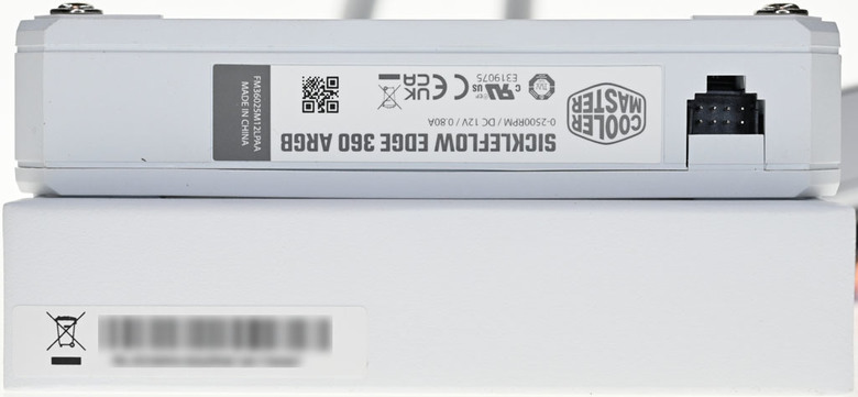 COOLER MASTER MASTERLIQUID 360 ATMOS II WHITE一體式水冷散熱器開箱