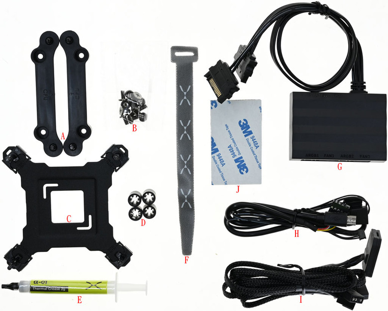 點我看大圖 創氪星系TRYX展域PANORAMA 360 ARGB一體式水冷散熱器開箱