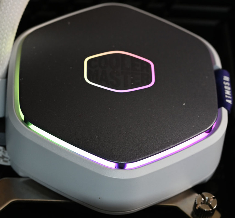 COOLER MASTER MASTERLIQUID 360 ATMOS II WHITE一體式水冷散熱器開箱