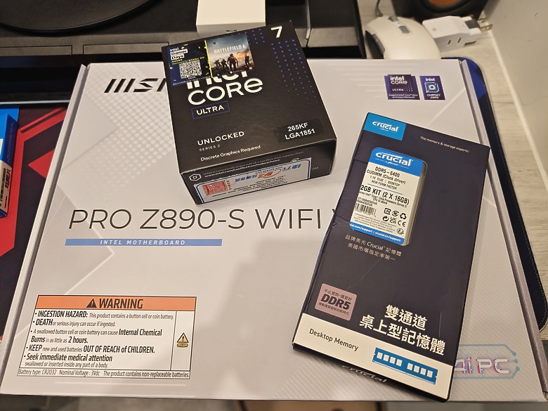 [開箱] 美光Crucial DDR5-6400 CUDIMM 新規格、新氣象