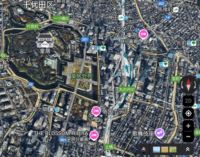 google地圖的特別街景小人