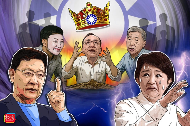 【趙少康的總統夢,是盧秀燕的惡夢】盧秀燕軟弱無能不願承擔重任,自食惡果