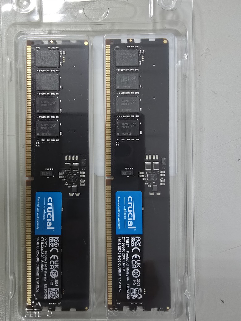 美光 Crucial DDR5-6400 CUDIMM 穩定的性能