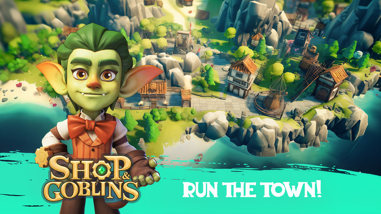 《哥布林商店》 Goblin's Shop 9月17日更新 在奇幻世界中鑑定物品 製作強大裝備 經營專屬商店、出售商品累積財富 | 招募英雄組隊冒險 探索神秘領域、收集珍稀材料、挑戰險境 拯救王國