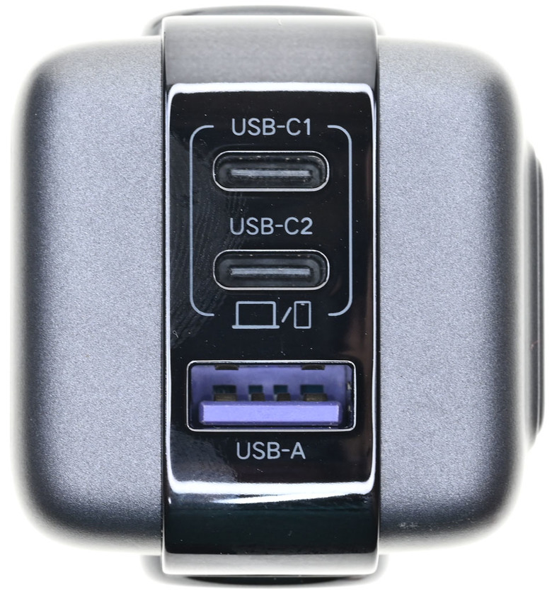 點我看大圖 UGREEN綠聯Nexode RG 65W 2C1A GaN充電器CD361開箱