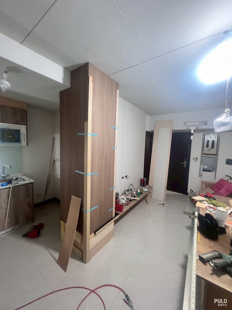 【開箱】高雄室內設計,12坪小宅這樣解決暗廳格局問題!