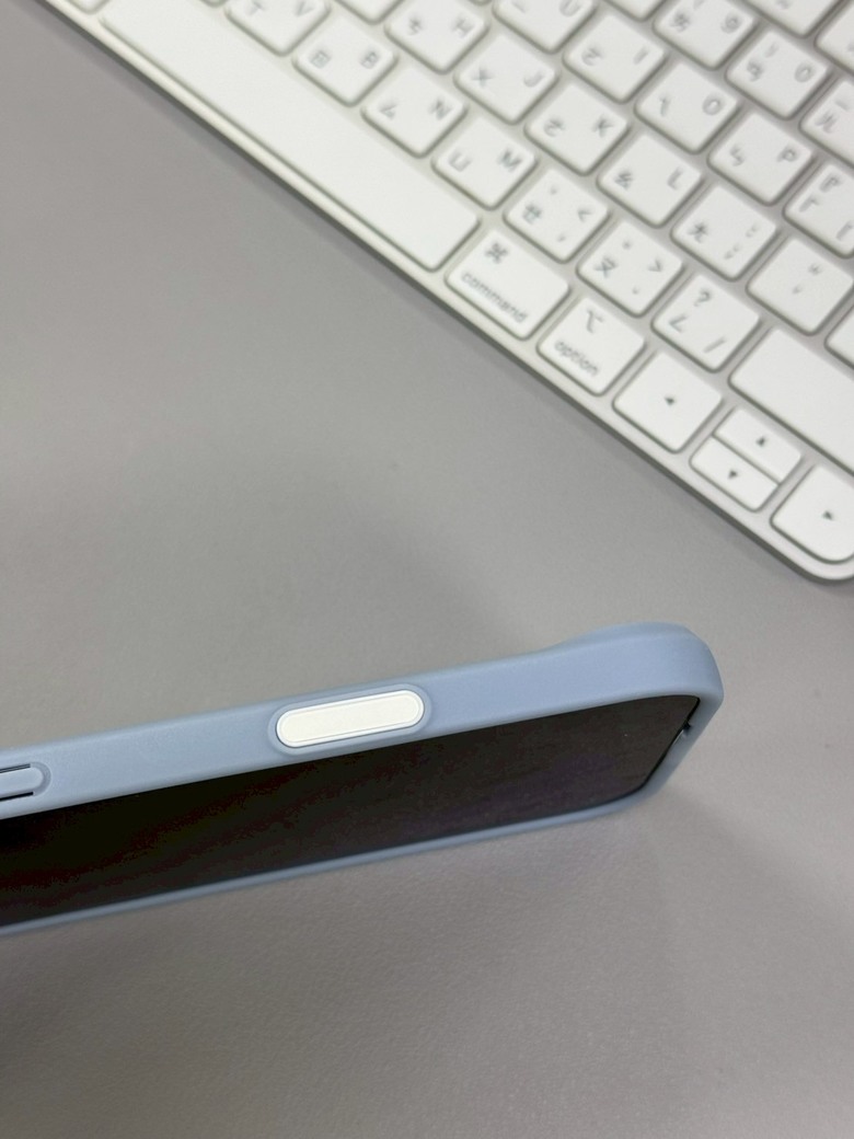 iPhone Air 天藍色搭灰藍色殼好好看