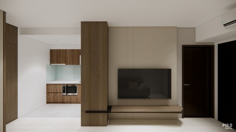 【開箱】高雄室內設計,12坪小宅這樣解決暗廳格局問題!