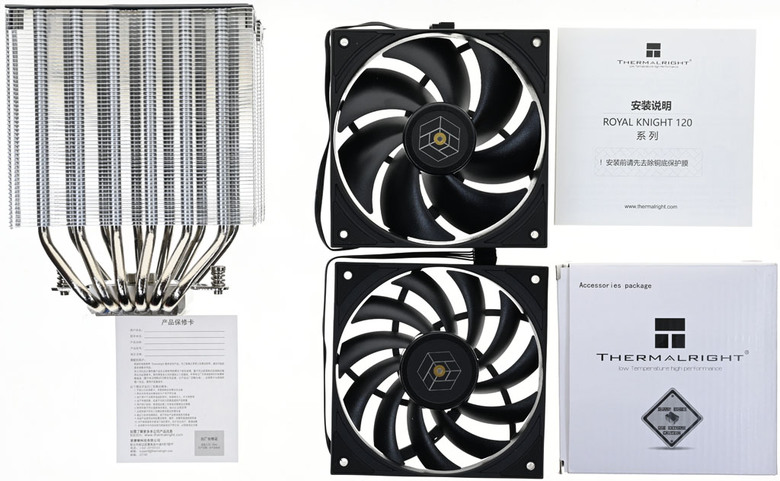 THERMALRIGHT索摩樂ROYAL KNIGHT 120散熱器開箱