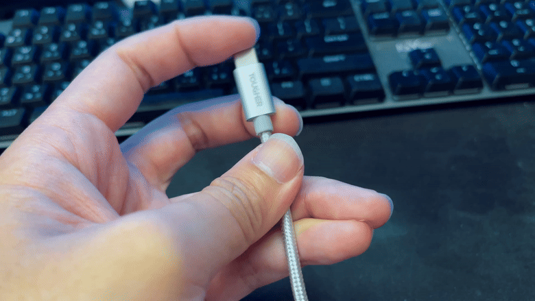 開箱｜TOUGHER 專業認證織繩傳輸線充電線 - 親民且耐操，又有晶片保護充電更安心！