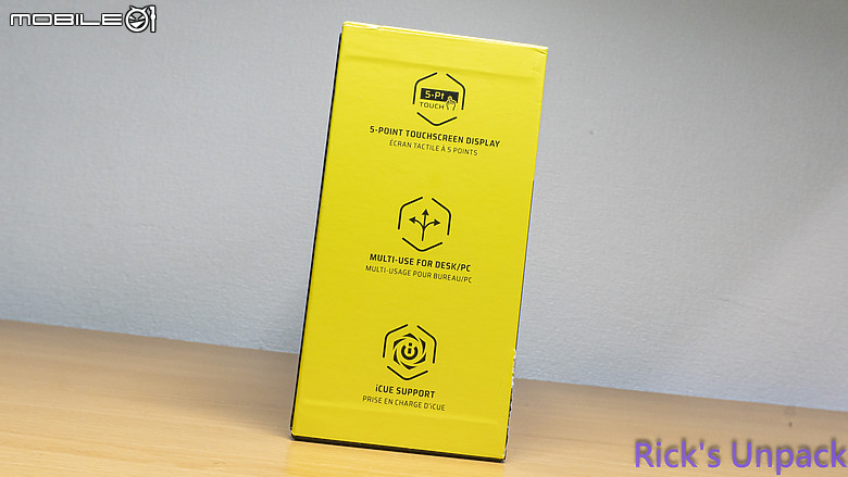 點我看大圖 【開箱】PC DIY改裝新玩物 | CORSAIR XENEON EDGE 14.5 LCD Touchscreen