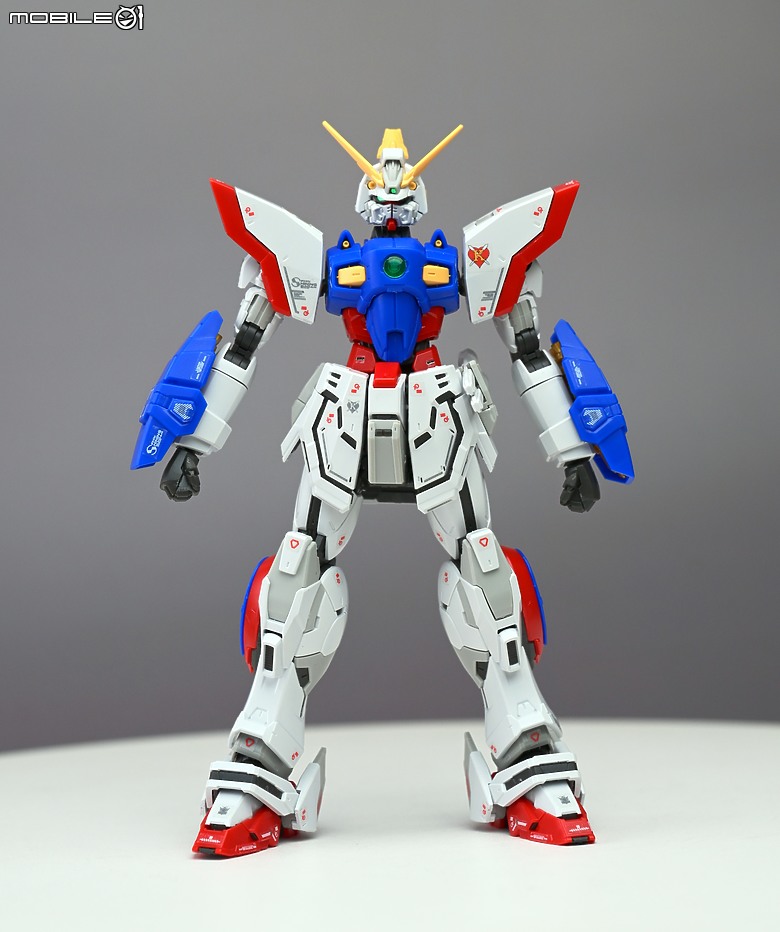 點我看大圖 【RG 1/100】用拳頭說話的機體! 爆熱! RG 1/144 閃光鋼彈+魂特效零件+炸裂