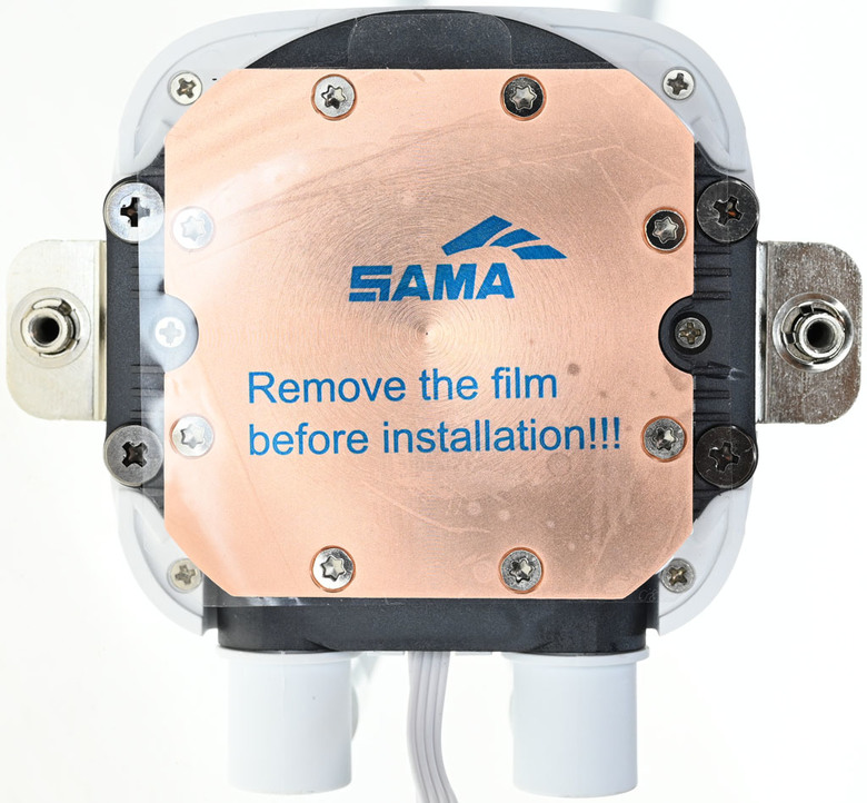 SAMA先馬L50 360mm白色一體式水冷散熱器開箱