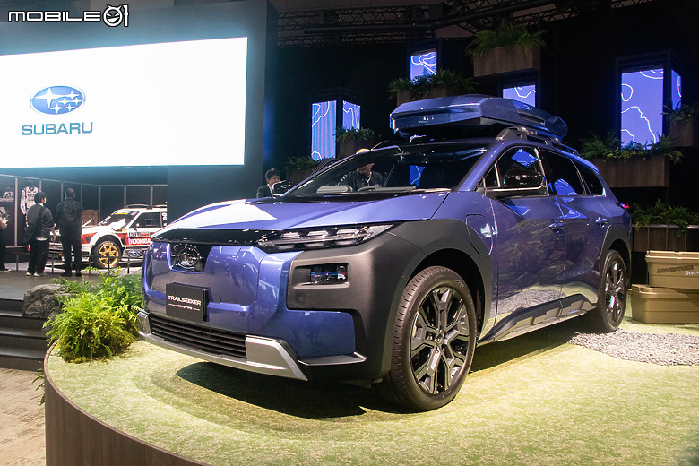 【2025日本移動展】Subaru展出兩款分屬「電」、「油」的概念車，還有全新電動車Trailseeker！