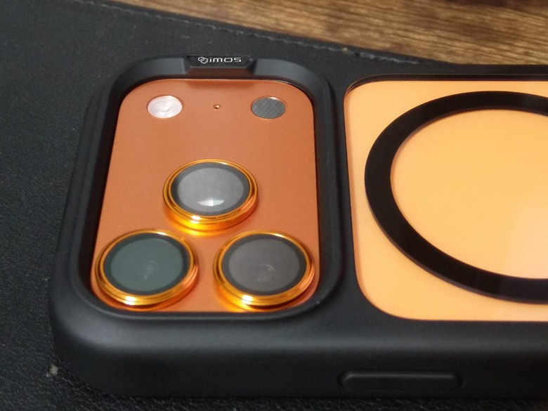 I 17 PRO x IMOS磁吸軍規保護殼