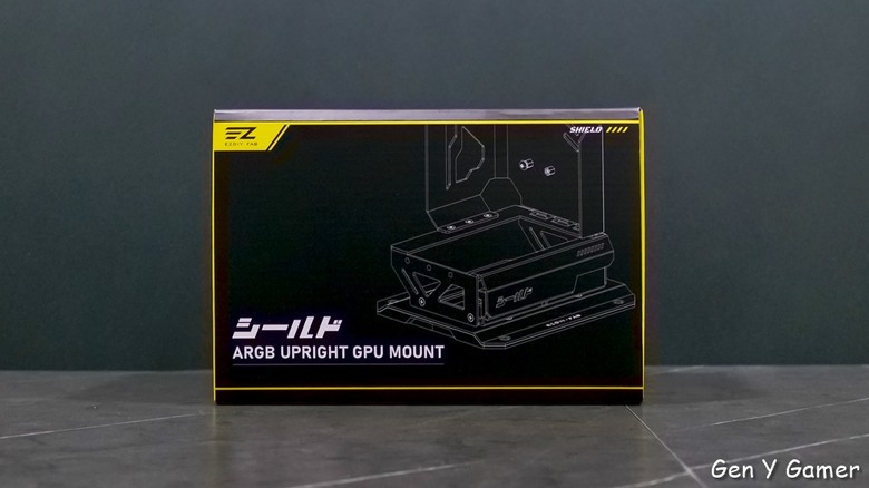 把顯卡立起來就不用支撐啦！EZDIY-FAB 盾系列 ARGB 顯卡直立支架