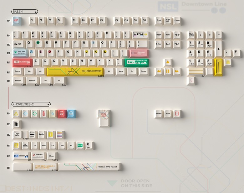 【鍵盤開箱】EPOMAKER RT82 75% 塑料鍵盤-新加坡地鐵主題