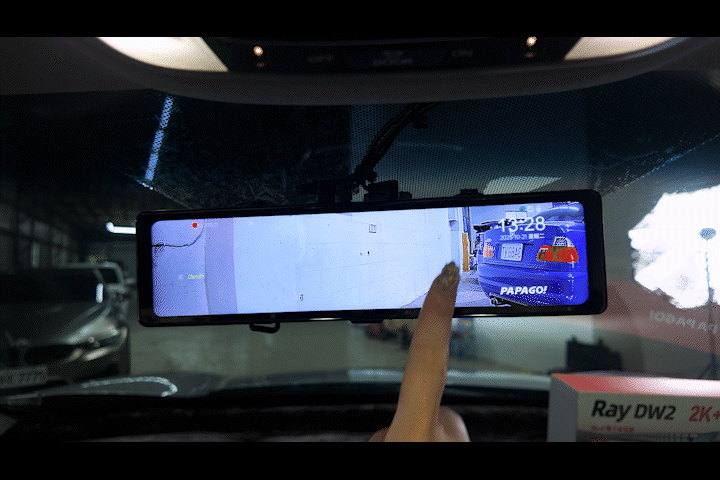 點我看大圖 你有裝電子後視鏡嗎?你歪哪一邊?PAPAGO Ray DW2 雙鏡頭分離式電子後視鏡,完美解決!