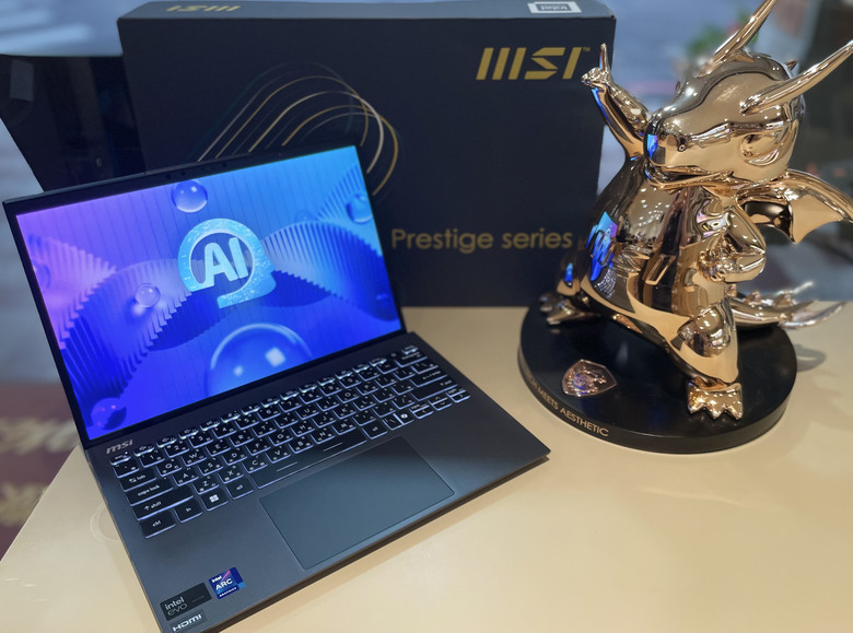 微星台中旗艦館 | 極致輕薄，AI無所不能：Prestige 13 AI EVO 開箱全解析