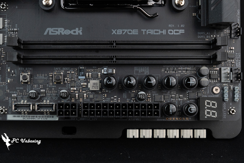 DDR5 10800 達成!這才是 AMD 超頻板該有的樣子!!華擎 ASRock X870E Taichi OCF 主機板開箱評測
