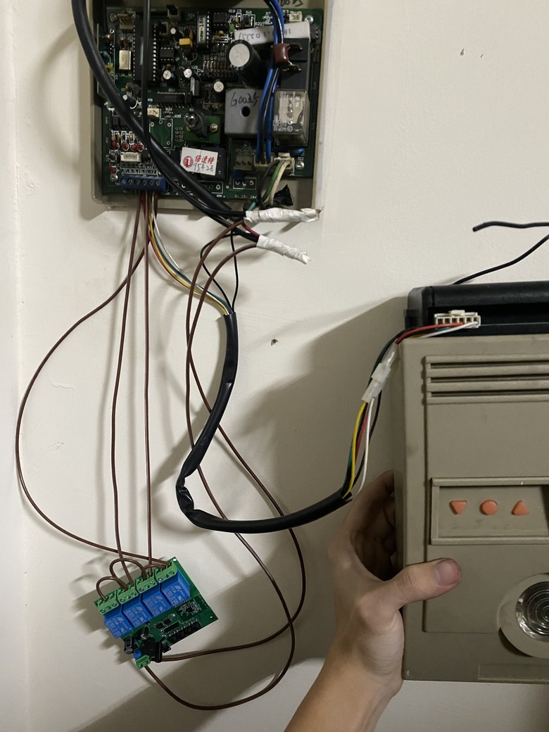 易微聯wifi控制鐵捲門無法使用