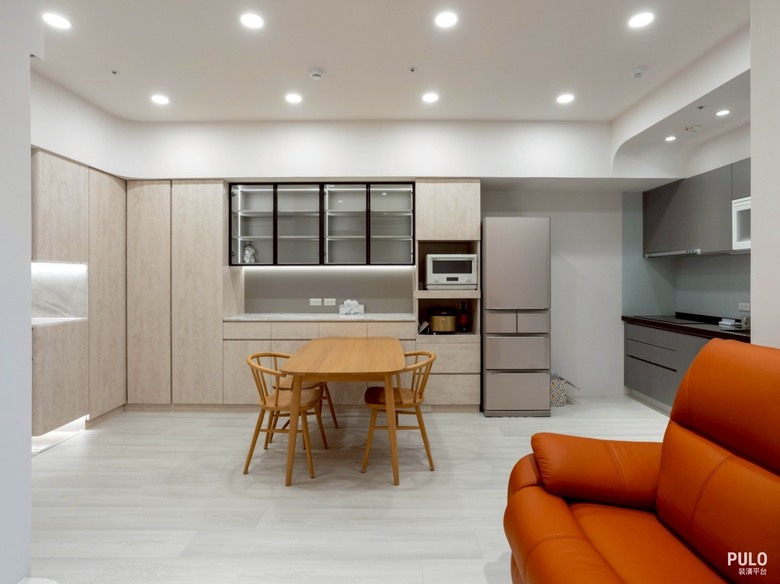 【開箱】16坪小宅的逆襲！用圓弧天花收服超大樑，新北板橋室內設計