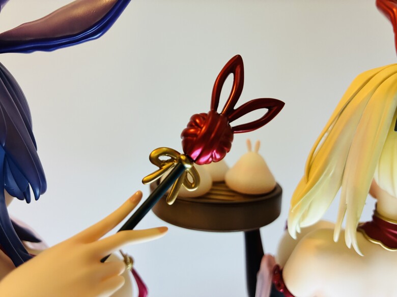 BINDing萌姫連合 百合&史黛拉1/4旗袍兔女郎