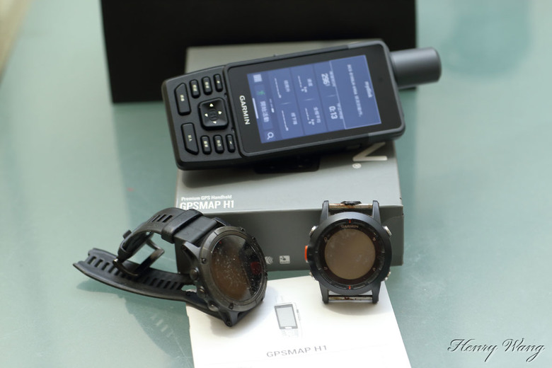 點我看大圖 【開箱】GARMIN H1 手持GPS