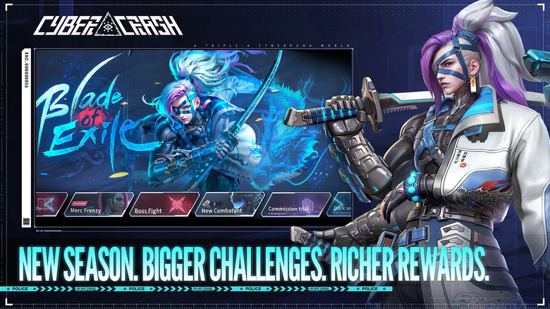 《賽博龐克：末日浩劫》 CyberCrash Datafall 11月13日 開啟 CBT 測試 設定有中文 | 賽博末日世界 策略英雄回合制 RPG 手遊 收集天賦異稟的SS戰士 捍衛人類最後家園