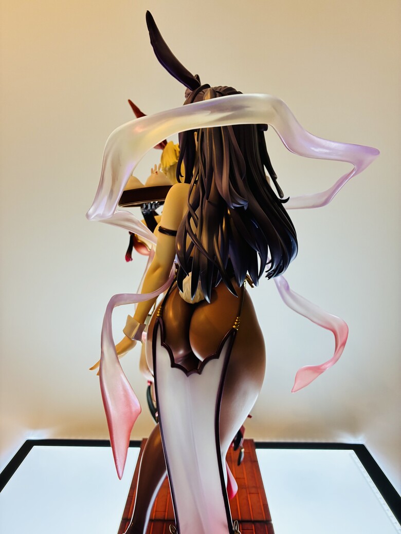 BINDing萌姫連合 百合&史黛拉1/4旗袍兔女郎