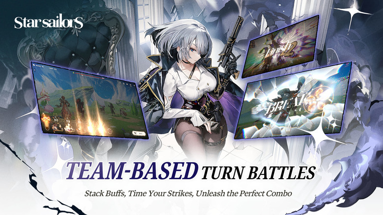 《星絆之旅》 Star Sailors 11月27日 Com2uS Holdings 旗下全新 RPG 展開全球最終測試 | 穿越魔法災難後的漂浮大陸 動漫風魅力角色與策略性回合制戰鬥的收集型 RPG