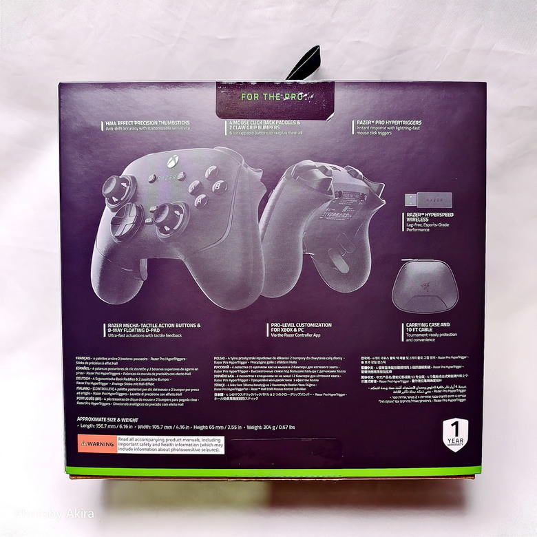 Razer Wolverine V3 Pro - 霍爾搖桿 自訂按鍵 特殊觸覺回饋