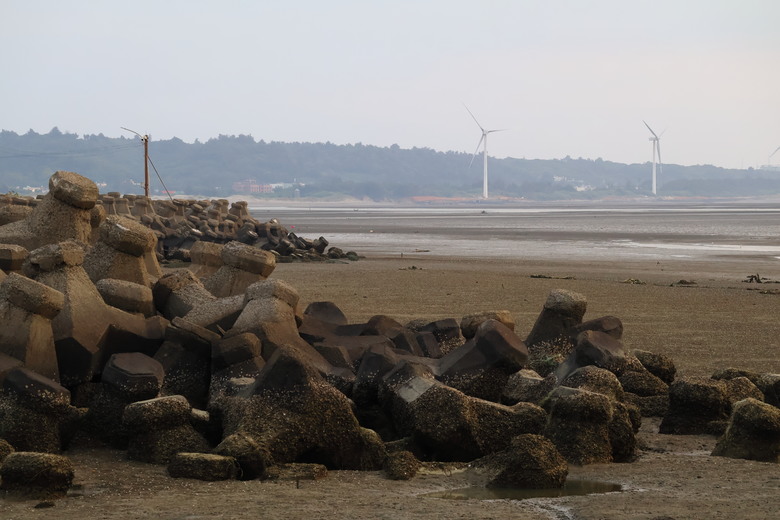 【遊記】第二次到此「賞蟹、吃蚵嗲」,才發現這裡原來不是「香山濕地」的「賞蟹步道」,海山漁港 - 大漠國渡