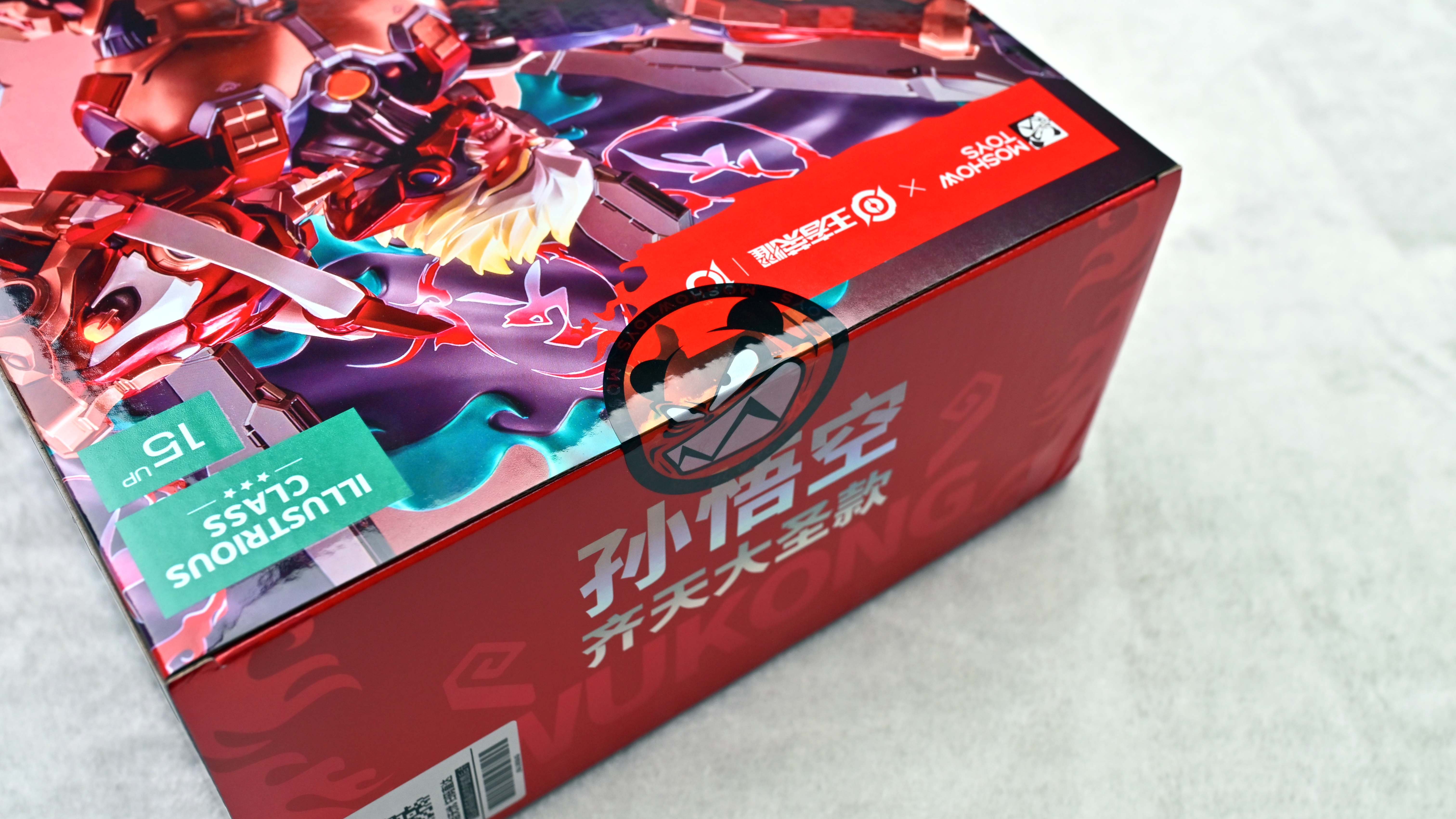 【MOSHOW模壽】孫悟空也能機甲化!! 卓越級 王者榮耀x齊天大聖孫悟空 合金機甲 開箱
