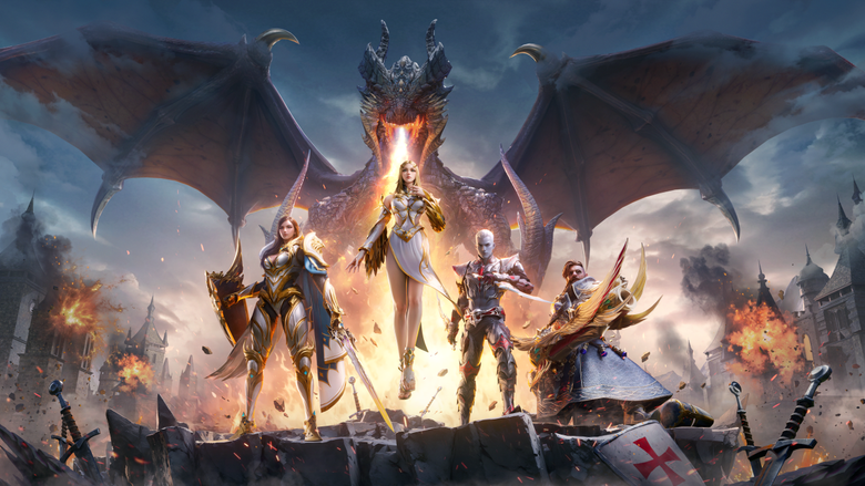 《天堂2：盟約》 騰訊代理 11月26日 開啟測試 天堂2 正統續作 再現古典 MMO 魅力 | 重返亞丁大陸 豐富職業自由切換、技能連招進化 野外 BOSS、狩獵打寶、跨服城戰 由你書寫亞丁的榮耀