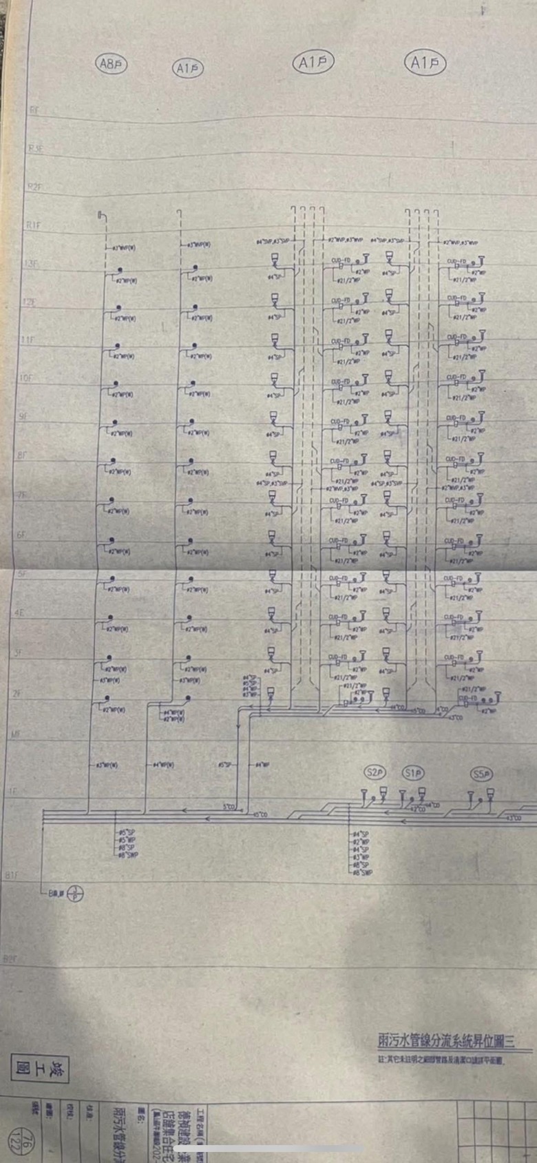 請問這樣管線轉折在二樓嗎？