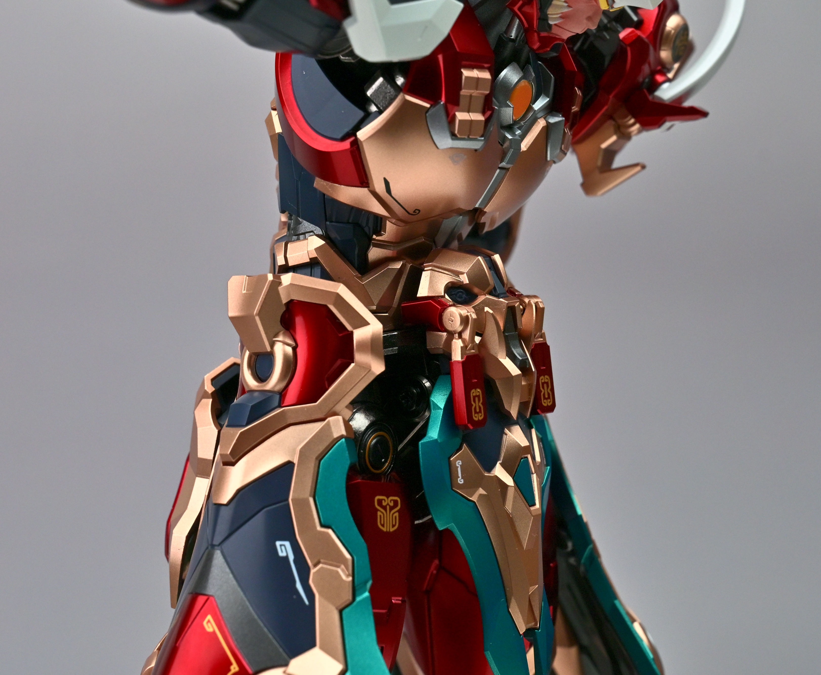 【MOSHOW模壽】孫悟空也能機甲化!! 卓越級 王者榮耀x齊天大聖孫悟空 合金機甲 開箱