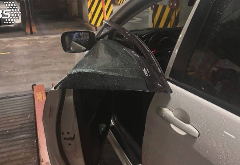 桃園 沒注意機械車位有人! 女按鍵停車害鄰居車壓壞🔨！還遭嗆：為什麼開門？