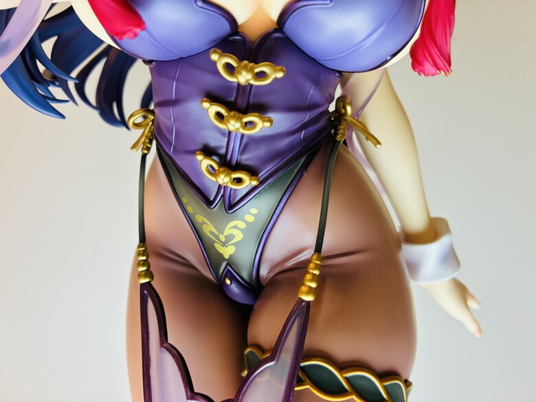 BINDing萌姫連合 百合&史黛拉1/4旗袍兔女郎